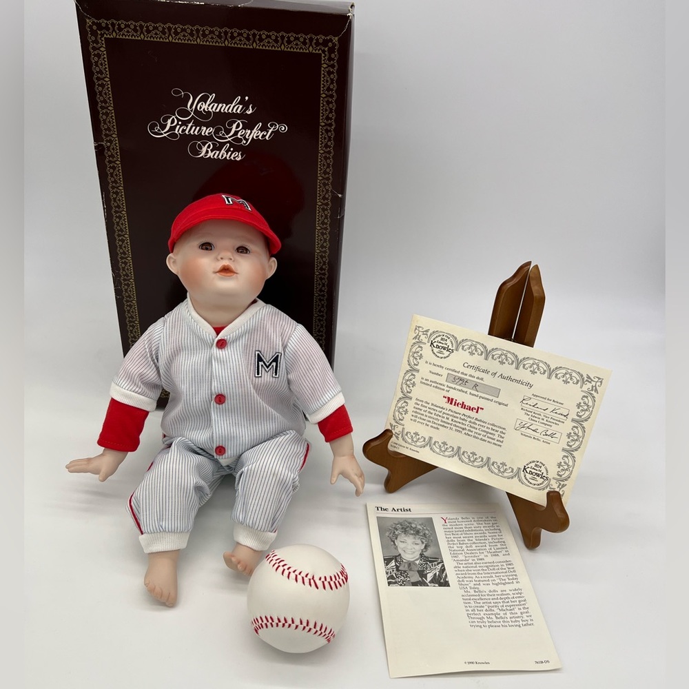 Michael by Yolanda Bello 1990 Yolanda's Playtime Babies Edwin
M Knowles